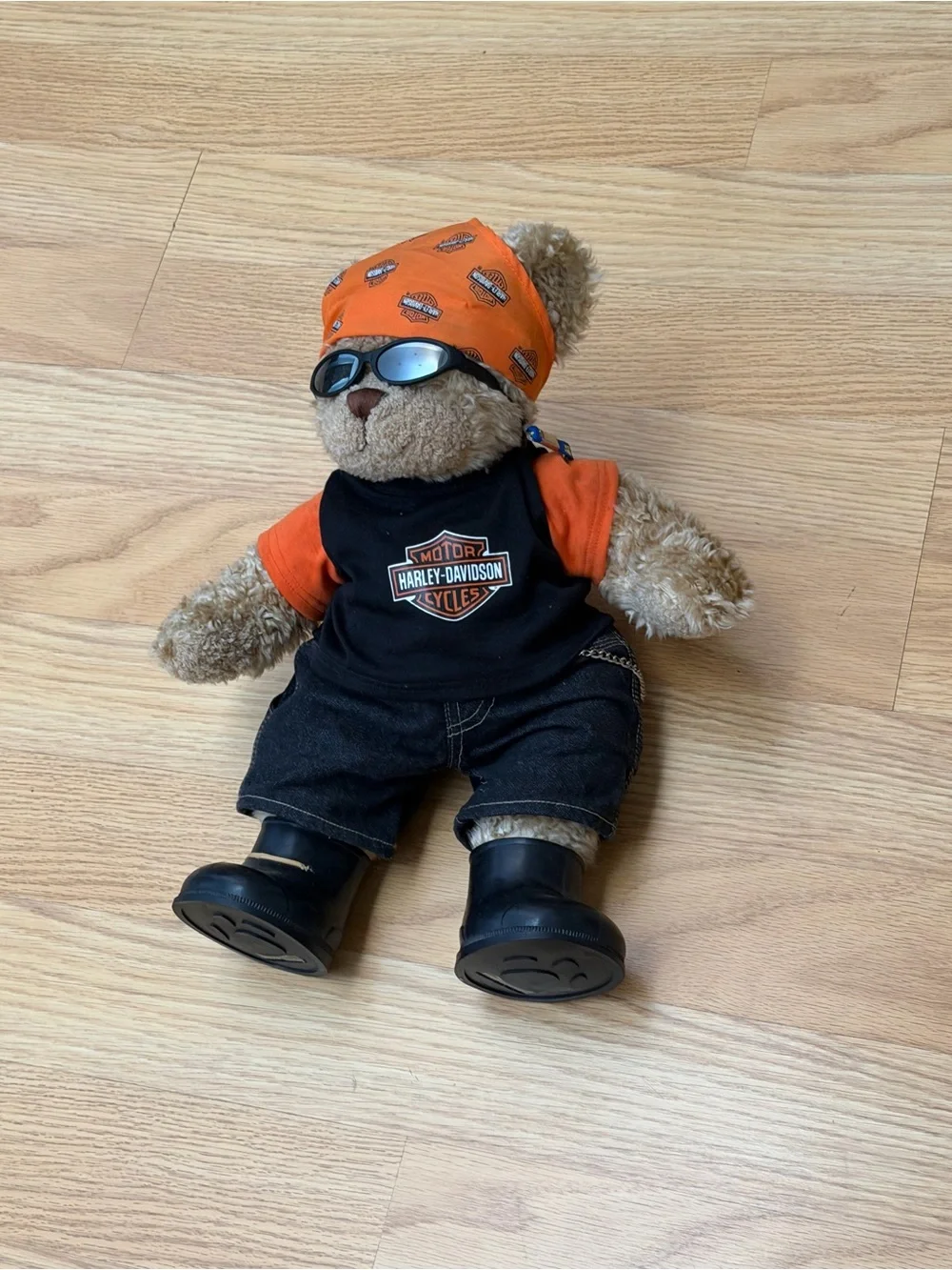 vintage Harley-Davidson de Build-A-Bear